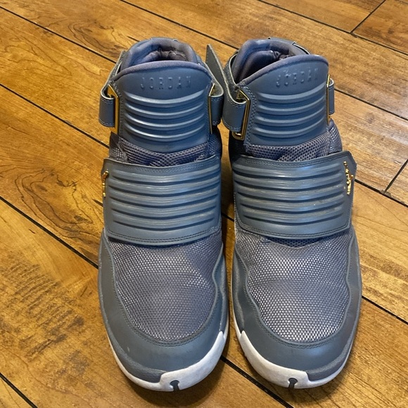 Men's Jordan Generation 23 High-Top Sneakers blue grey gold - Picture 3 of 8